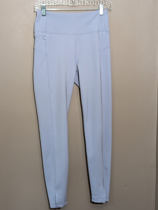 Public Rec Pants - Public Rec Womens Light PurplHere To There Legging Ankle Slit Athletic High Rise